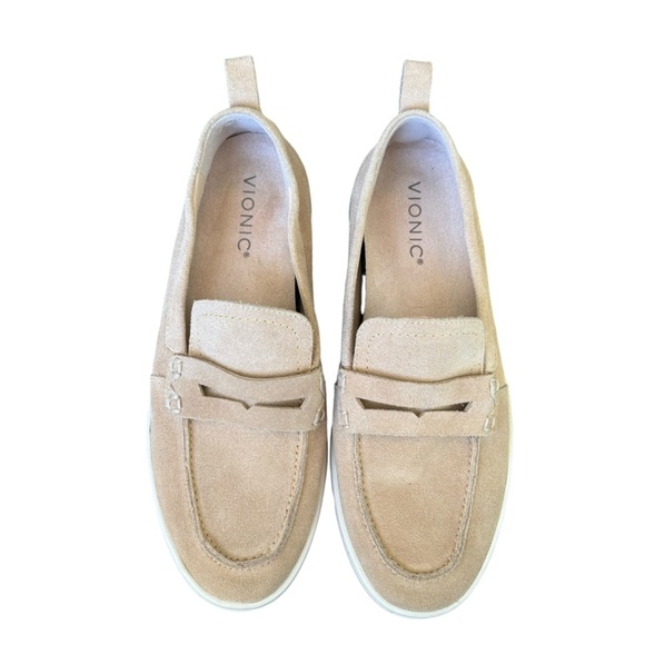 Vionic - Uptown Suede Comfort Loafer Sz 7.5 W - Picture 3 of 11